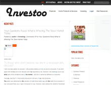 Tablet Screenshot of investoo.net